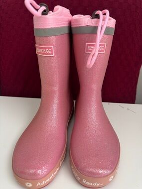 Regatta Great Outdoors Peppa Pink Kids Rain Boots